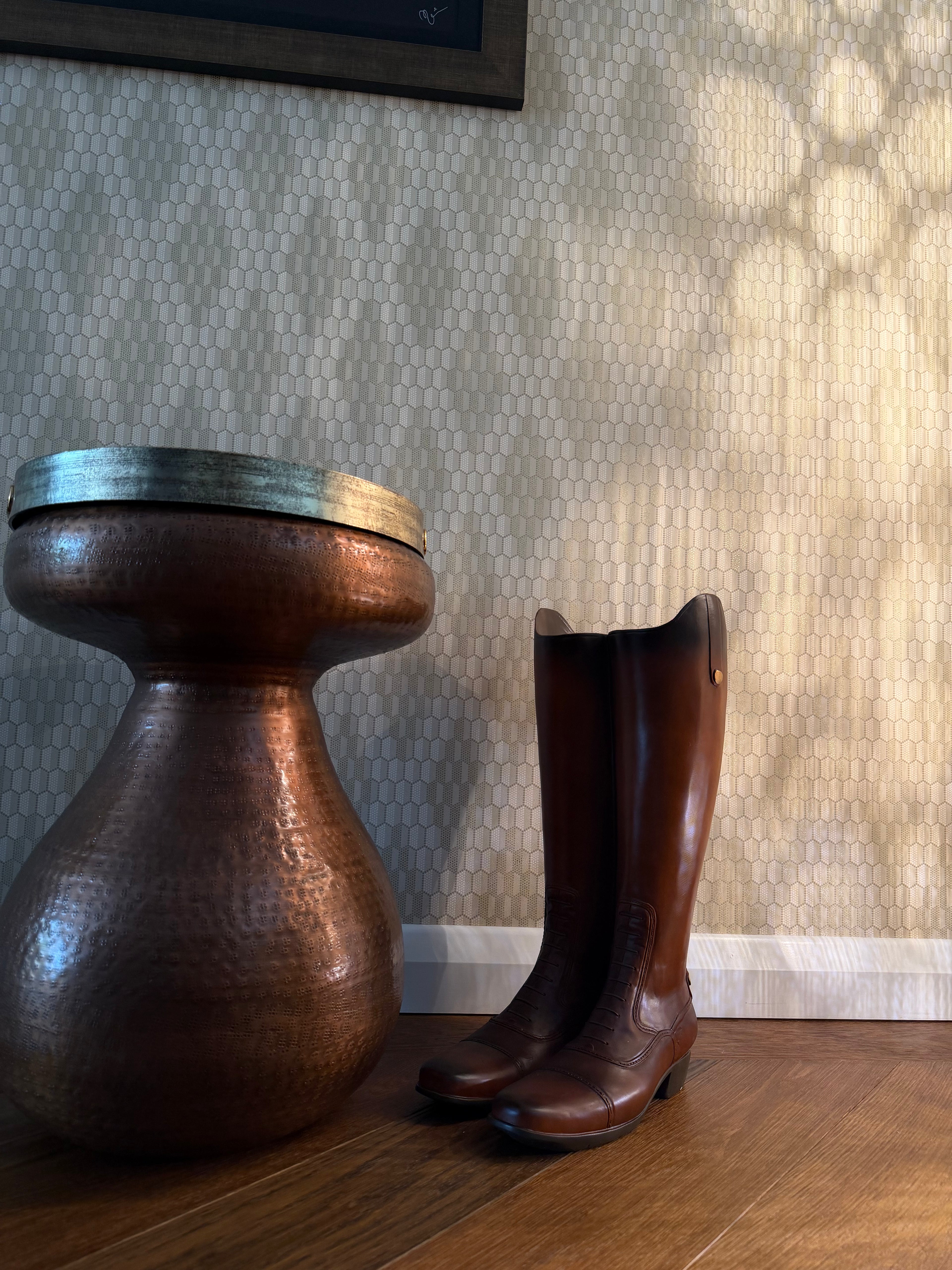 Rustic Boot Umbrella Stand