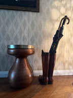 Rustic Boot Umbrella Stand