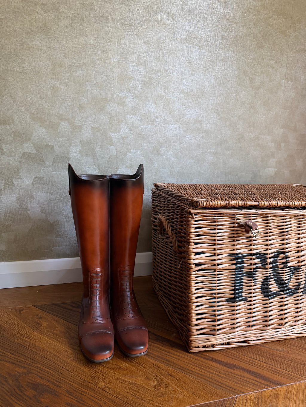 Rustic Boot Umbrella Stand