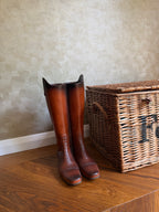 Rustic Boot Umbrella Stand