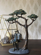 Swinging Couple Under The Tree Ornament