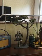 Swinging Couple Under The Tree Ornament