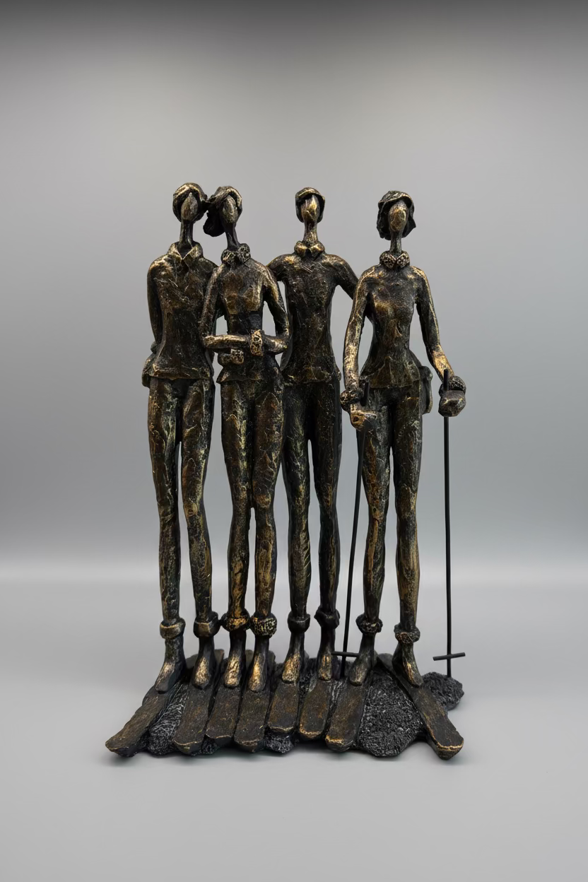 The Ski Club Sculpture