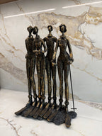 The Ski Club Sculpture