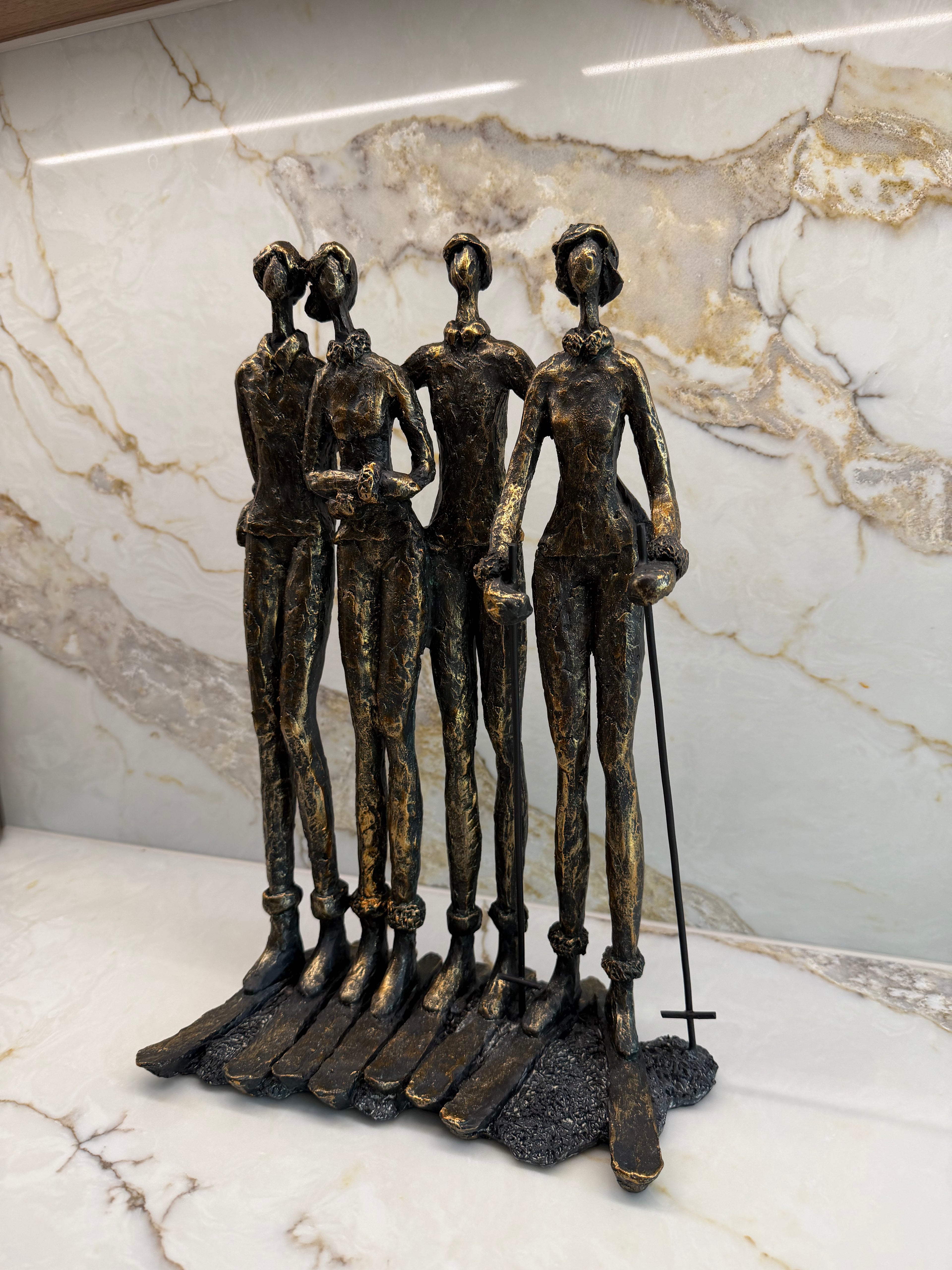 The Ski Club Sculpture