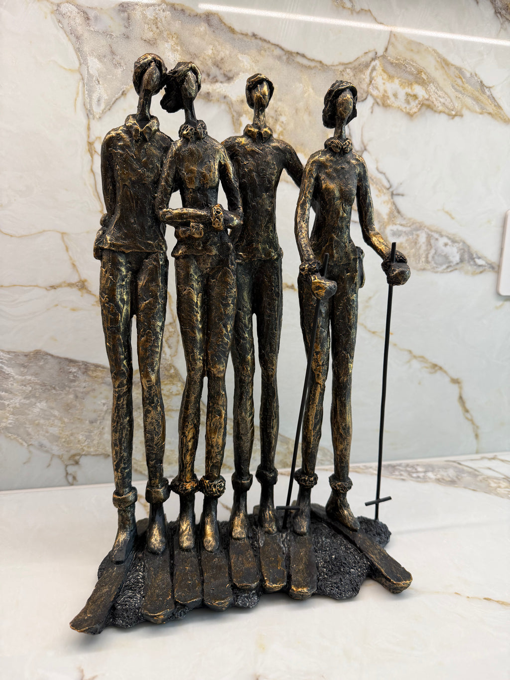 The Ski Club Sculpture