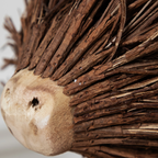 Stirling Standing Stag Wooden Sculpture Brown