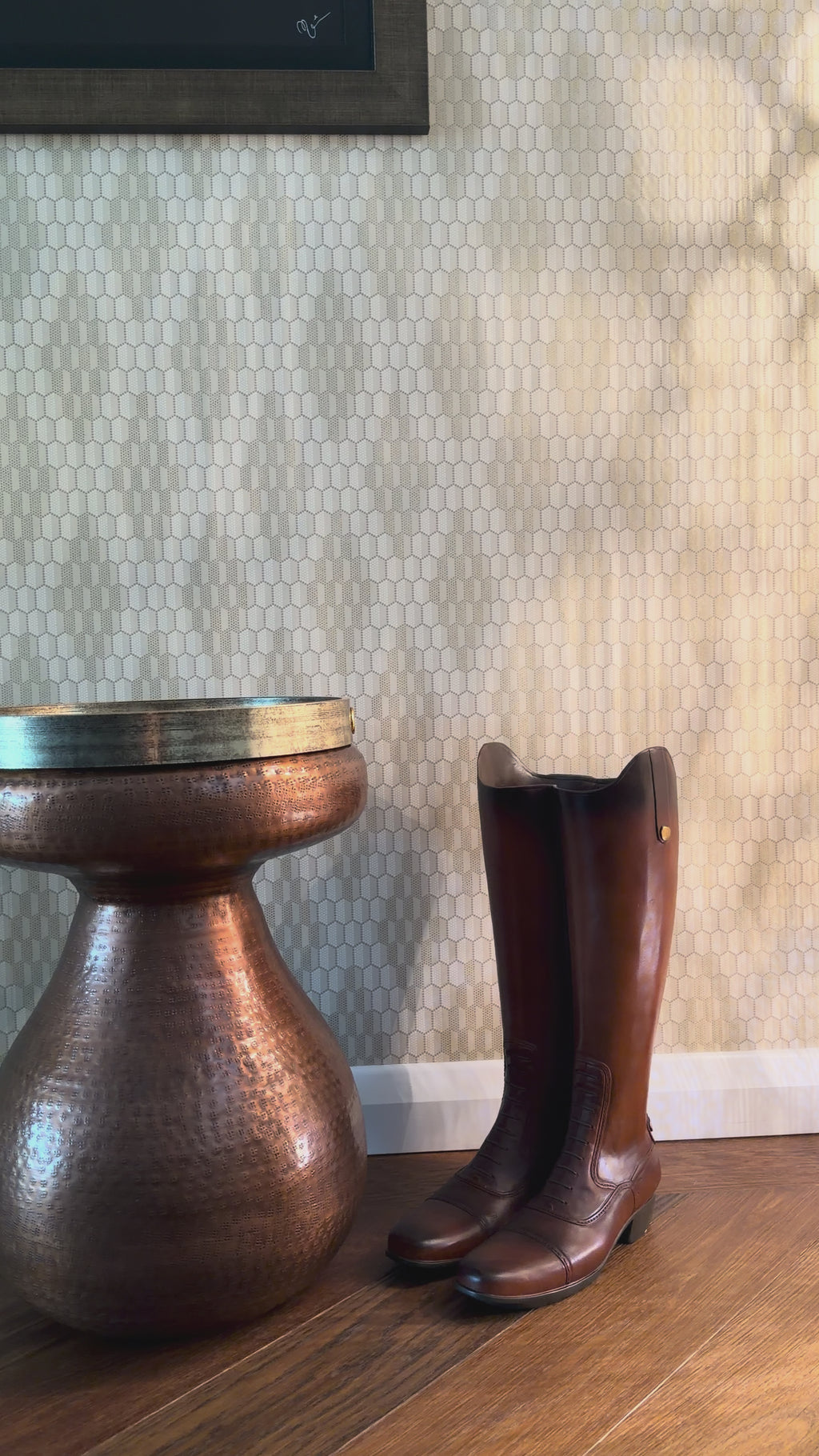 Rustic Boot Umbrella Stand