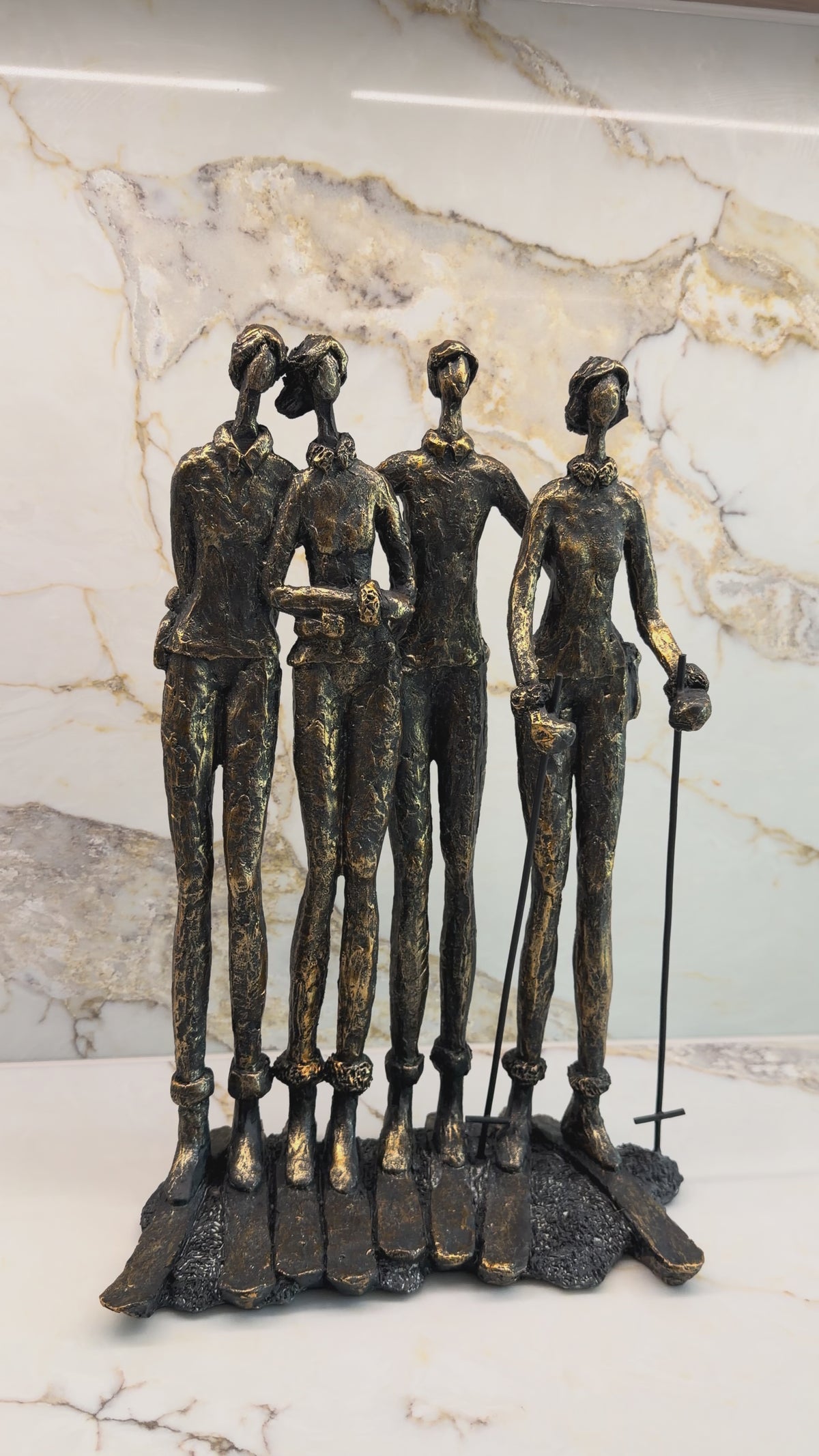 The Ski Club Sculpture