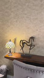 Majestic Prancing Horse Sculpture