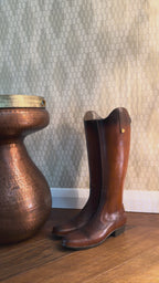 Rustic Boot Umbrella Stand