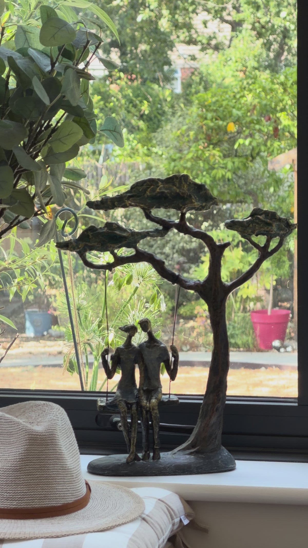 Swinging Couple Under The Tree Ornament